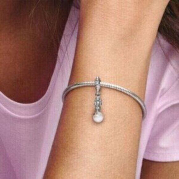 Pandora Disney Luminous Ariel Dangle Charm - Picture 2 of 2